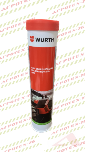 Многофункционална грес BAU-AGRI  Wurth (синя)