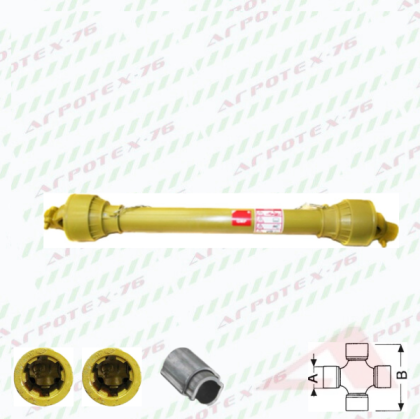 Кардан 6/6 27х74,5 L-560