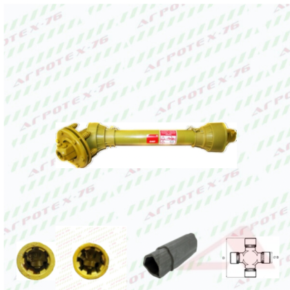 Кардан 6/8 27х74,5 L-1010мм със съединител