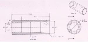 cone bushing for awl