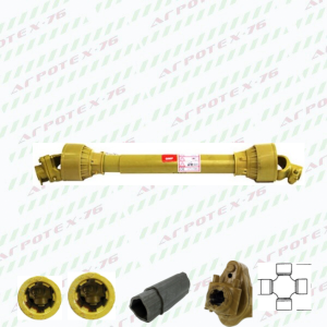 Кардан 6/6 27х74,5 L-570 с чупещ болт
