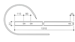 Предпазител за подбирач Claas Rollant и Quadrant 